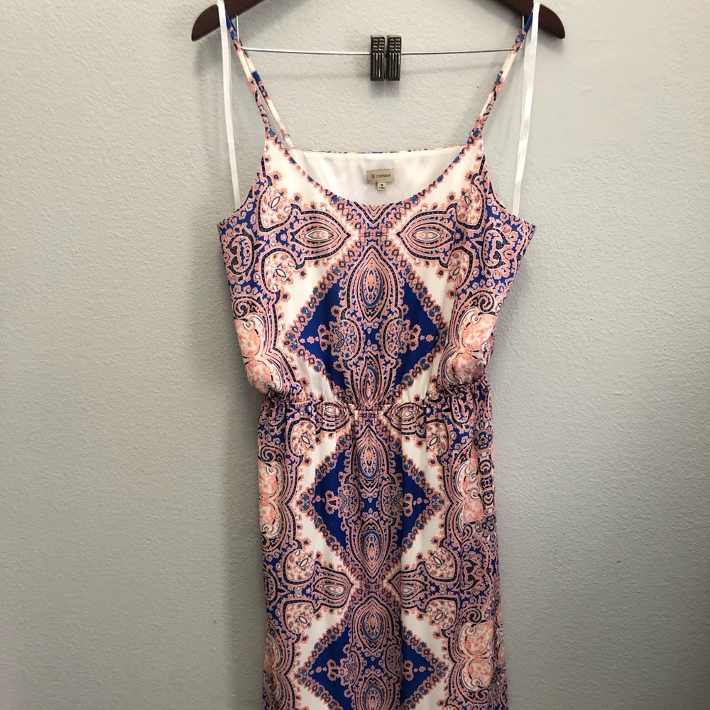 Cremeuix colorful dress. Size M.